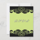 Search for scrolls rsvp cards Green