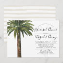 Search for palm tree rehearsal dinner invitations Simple
