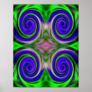 Search for swirling colors posters Pattern