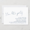 Search for then and now invitations Minimalist