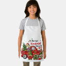 Search for wonderful aprons Red