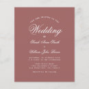Search for cinnamon rose wedding invitations Classic