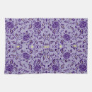 Search for purple tea towels Damask