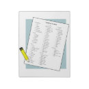 Search for camp stationery notepads Checklist