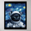 Search for starry night cat posters Harris