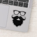 Search for funny questions stickers Moustache