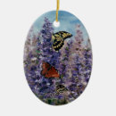 Search for purple butterfly christmas tree decorations Floral