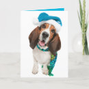 Search for basset hound christmas cards Animals