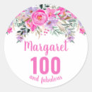 Search for 100 birthday stickers Elegant