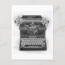 Search for retro typewriter postcards Typing