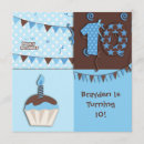 Search for boys 10th birthday invitations Blue