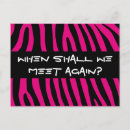 Search for animal pattern postcards Stripes
