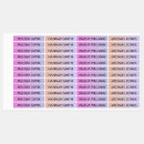 Search for waterproof name labels Simple