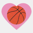 Search for heart basketball stickers Sports