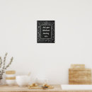 Search for chalkboard posters Black and white