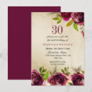 Search for 30th 4x6 invitations Floral
