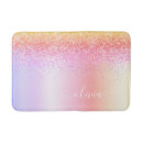 Search for rainbow bath mats Girly
