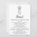 Search for luau engagement party invitations Pineapple