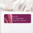 Search for lotus flower return address labels Pink