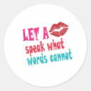 Search for romantic quote stickers Kiss