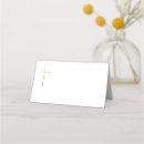 Search for baptism place cards Gold cross