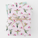 Search for hummingbird wrapping paper Pink