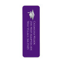 Search for silver confetti return address labels Elegant