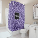 Search for purple glitter shower curtains Sparkly