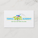 Search for tennis business cards Kids