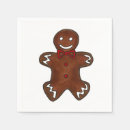Search for gingerbread man napkins Cookies