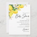 Search for lemon baby shower invitations Yellow