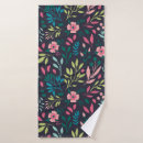Search for flower print bath towels Abstract