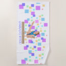 Search for gymnast beach towels Balance beam