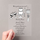Search for illustrated wedding invitations Hand drawn