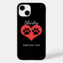 Search for my dog iphone cases Paws