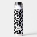 Search for cow print water bottles Pattern