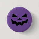 Search for pumpkin faces badges Black