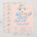 Search for lamb baby girl shower invitations Animals
