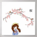 Search for cherry blossom anime posters Japanese