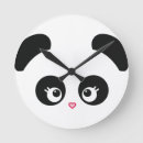 Search for panda clocks Kawaii