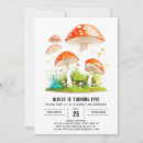 Search for toadstool birthday invitations Woodland