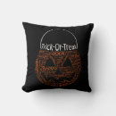 Search for orange and black cushions Happy halloween
