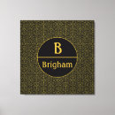 Search for damask monogram posters Black