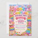 Search for candyland birthday invitations Candy party