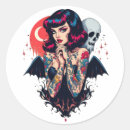 Search for bat wing stickers Skull