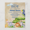 Search for animals flyers Cute