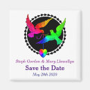 Search for gay rainbow save the dates Pride