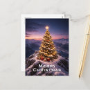 Search for christmas tree postcards Snow
