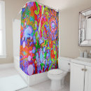 Search for organic shower curtains Colourful
