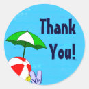 Search for beach ball thank you stickers Swimming